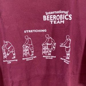 International Beerobics Team Men’s Large Tshirt
